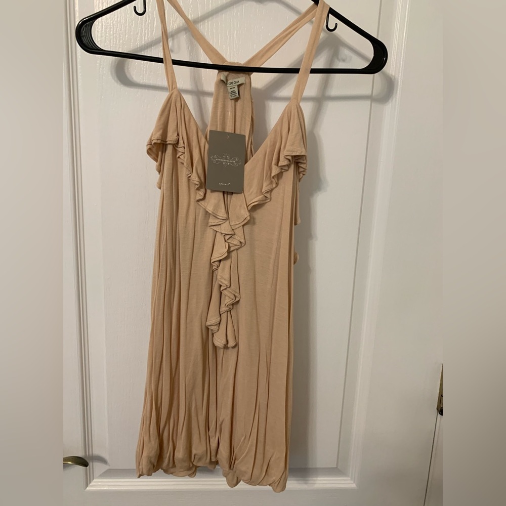 T back Anthropologie halter top